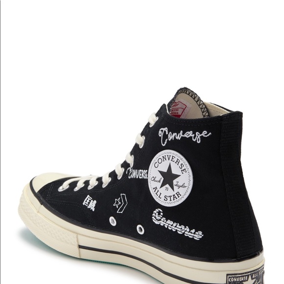 Converse word mark hi 70s size 12 - Picture 3 of 6